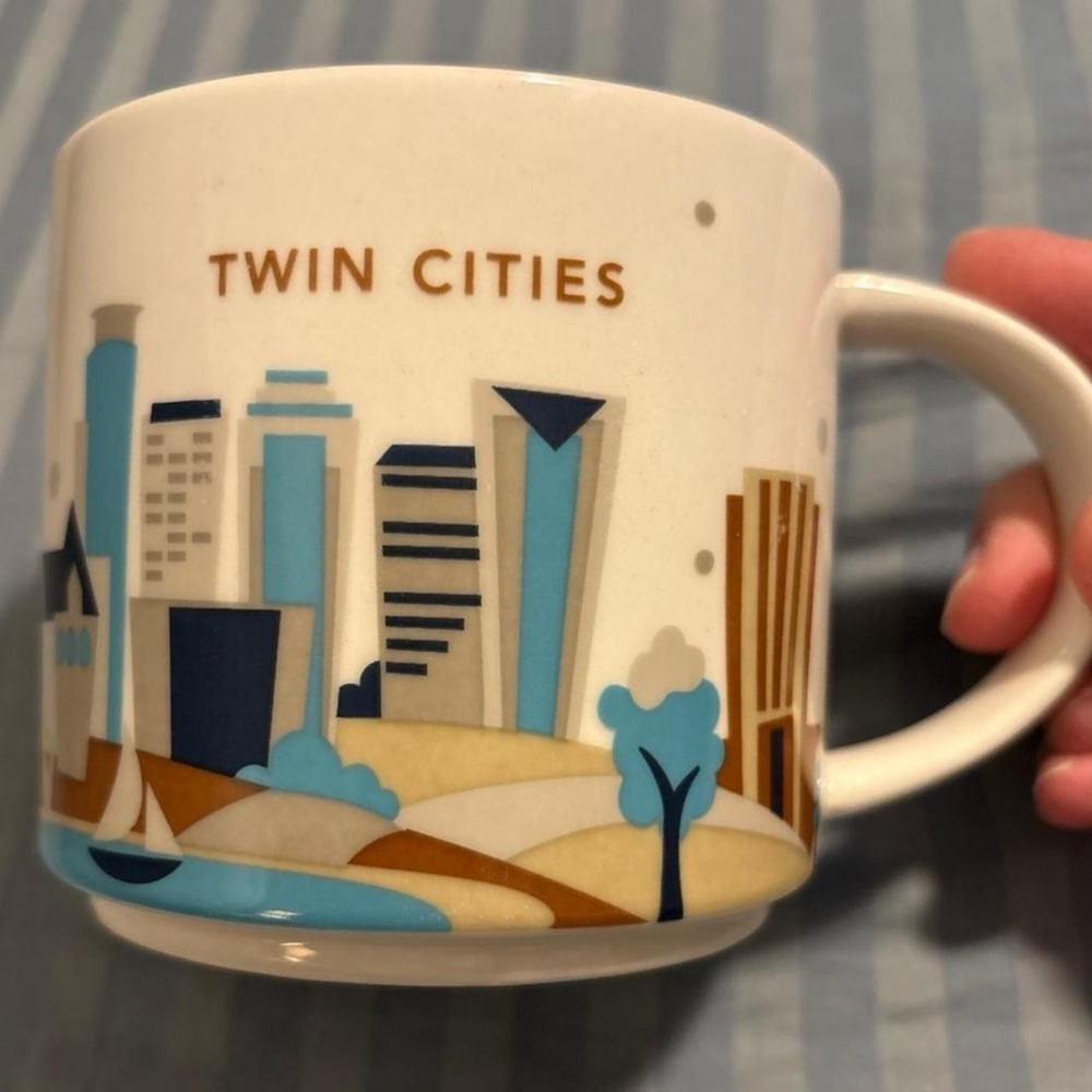 Starbucks You Are Here Collection Twin Cities Mug Minnesota